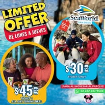Promo SeaWorld familiar