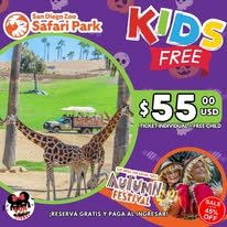 Kids free Safari Park
